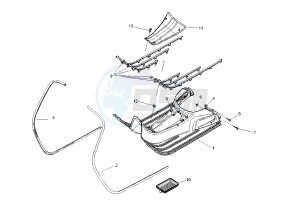 GRANTURISMO 125 drawing CENTRAL BODY