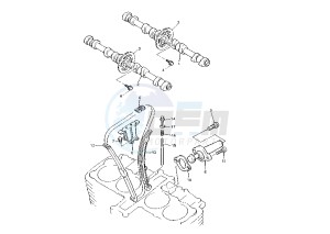 XJR 1300 drawing CAMSHAFT -CHAIN