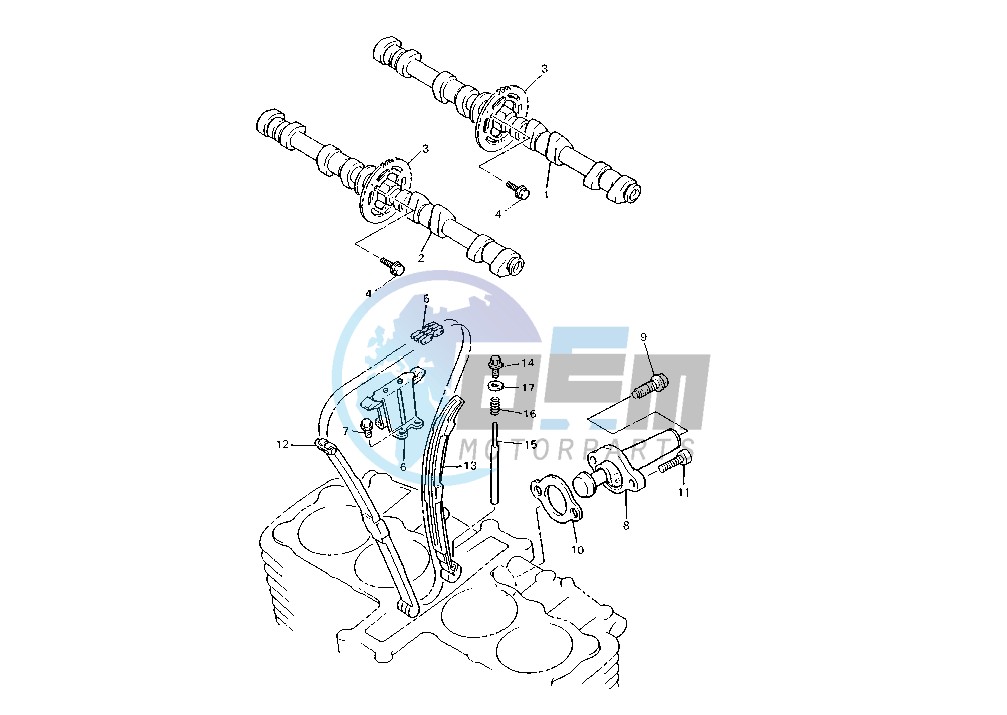 CAMSHAFT -CHAIN