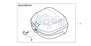 SFX50SMM drawing TOP CASE