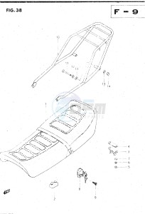 GS500E (Z-D) drawing SEAT