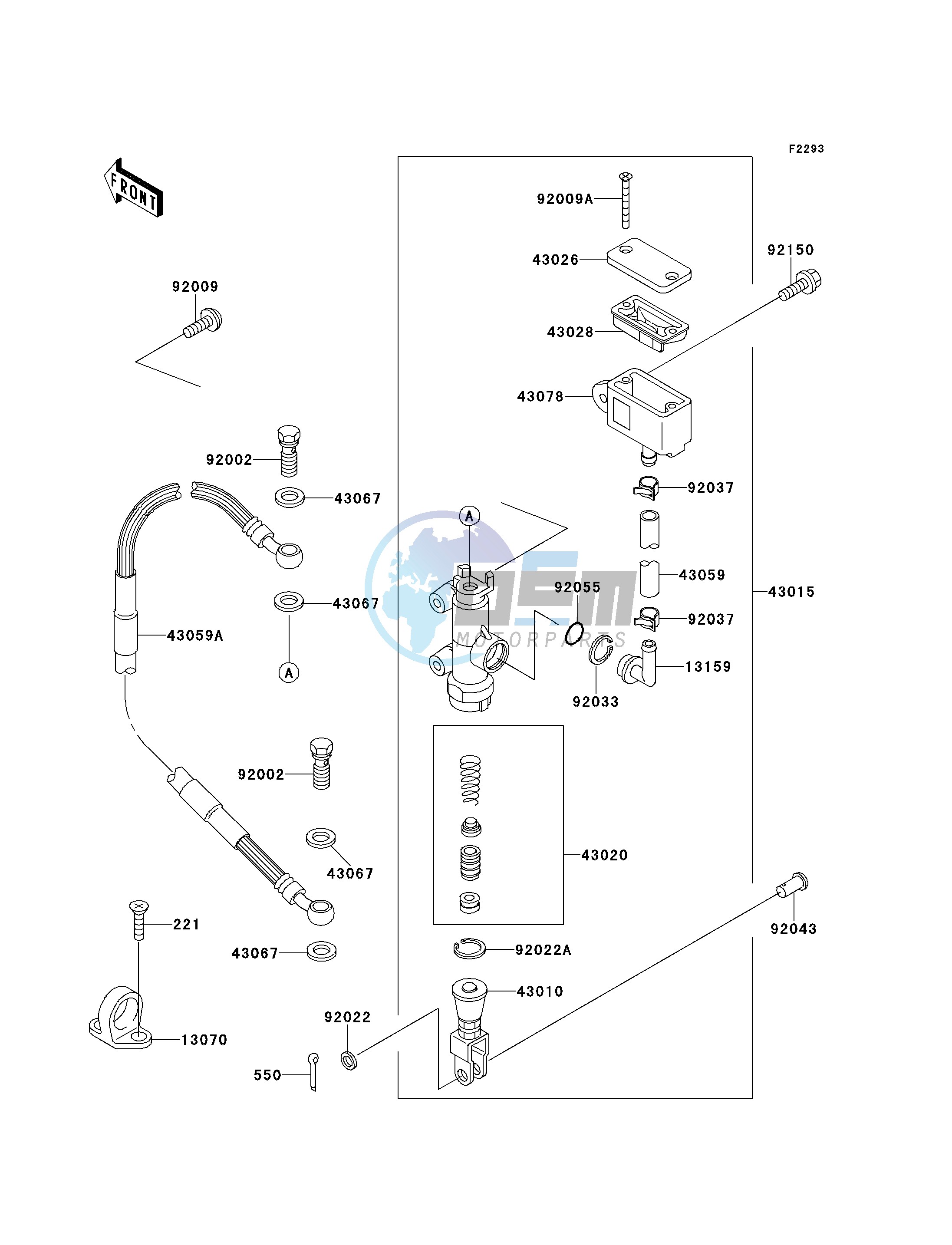 REAR MASTER CYLINDER