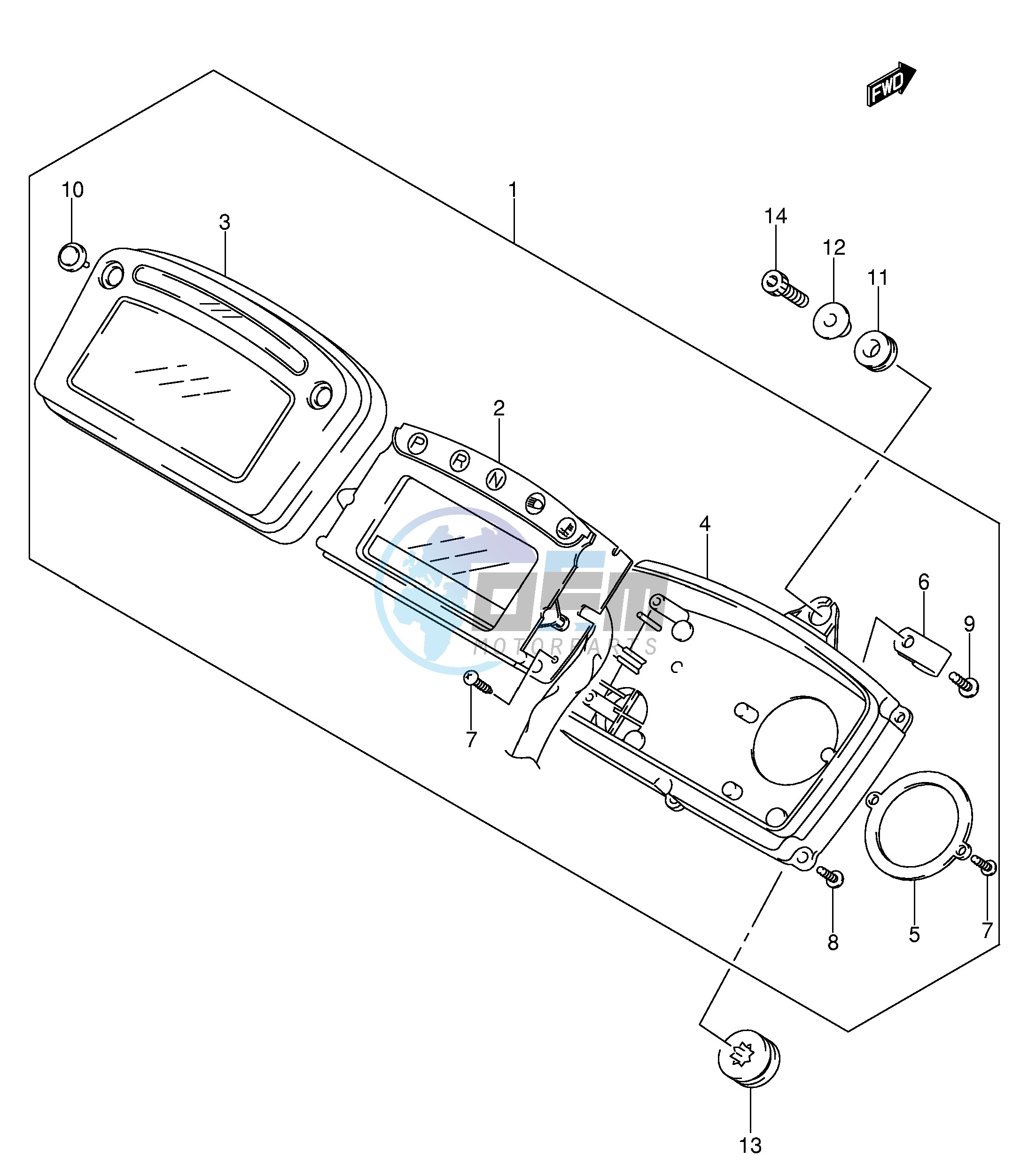 SPEEDOMETER (MODEL K2)