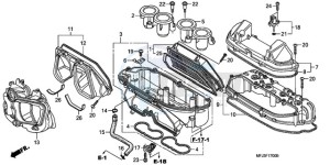 CBR600RRA E drawing AIR CLEANER