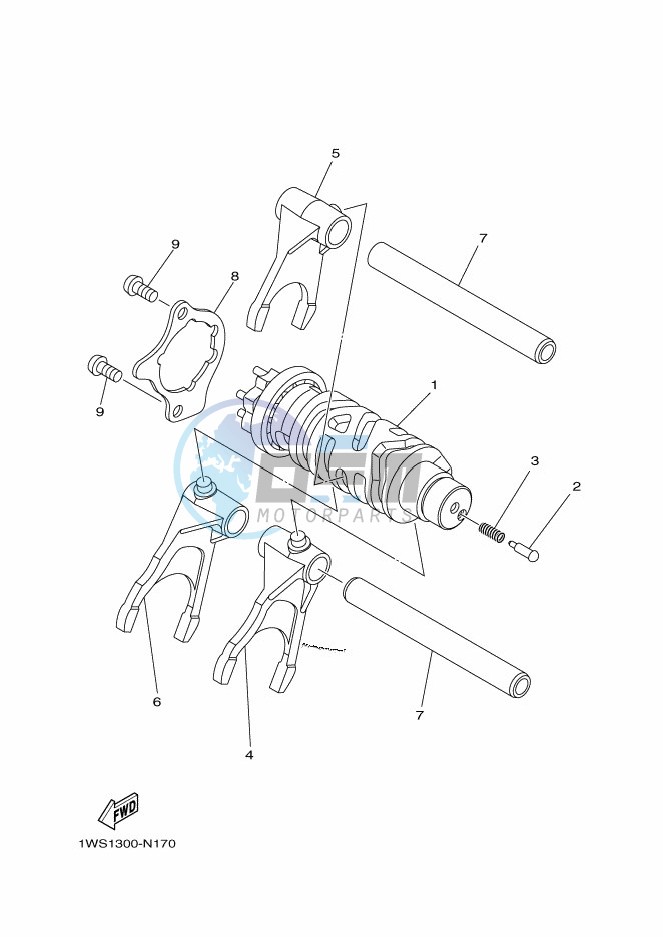 SHIFT CAM & FORK