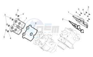 Dorsoduro 750 - ABS (EMEA, APAC, NAFTA) (AUS, CND, EU, J, USA) drawing Valves cover