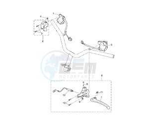 BW'S 50 drawing HANDLE SWITCH AND LEVER