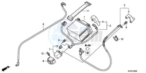 VTR2509 U drawing BATTERY