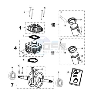 FIGHT N FR drawing CRANKSHAFT