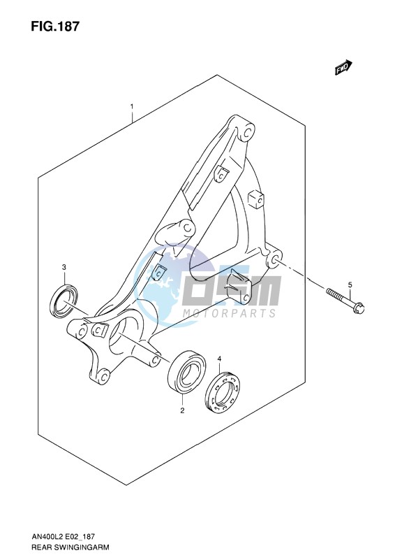 REAR SWINGARM