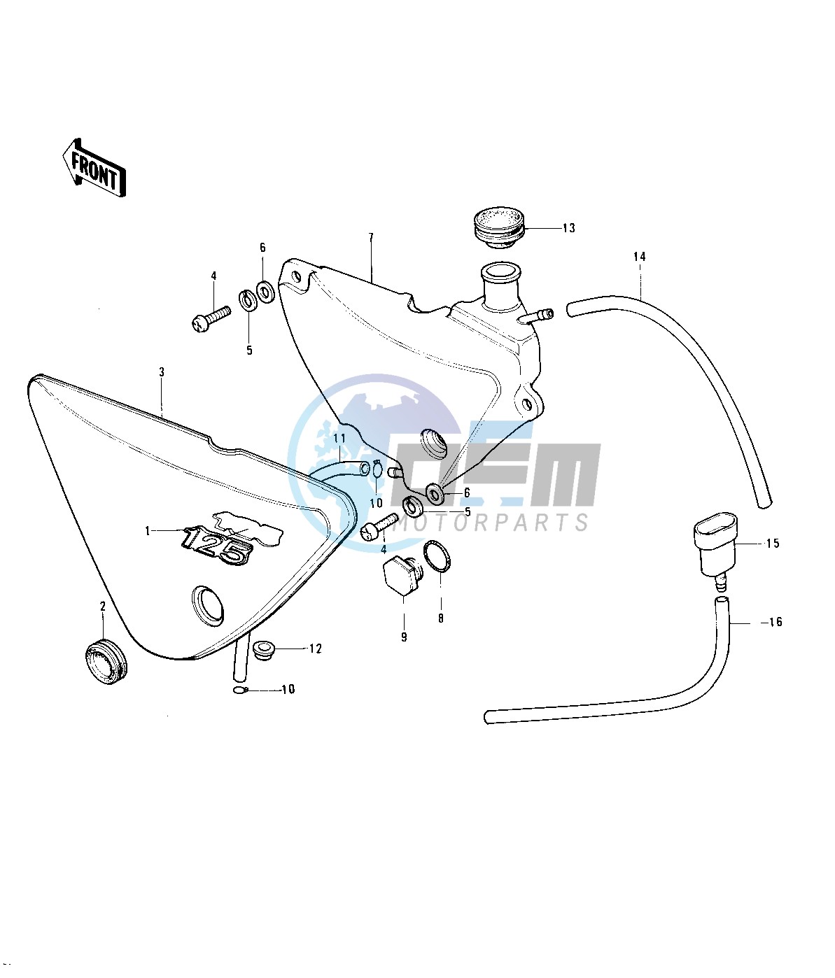 OIL TANK_SIDE COVER -- 74-75- -