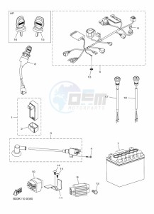 YFM90R (BD3M) drawing ELECTRICAL 1