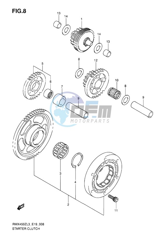 STARTER CLUTCH