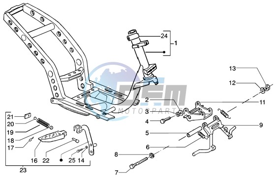 Chassis - Central stand