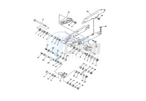 DT RE 125 drawing REAR ARM