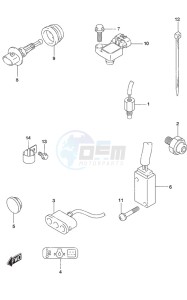 DF 25A drawing Sensor/Switch Remote Control