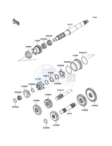 KVF650_4X4 KVF650FCF EU drawing Transmission