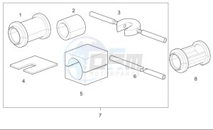 Special Tools A Rotax V990 -- drawing Front Fork Showa D.41 tool kit