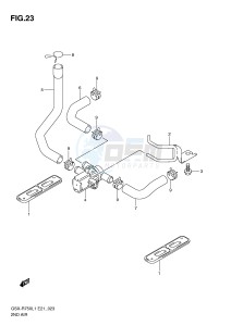 GSX-R750 (E21) drawing 2ND AIR