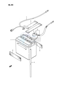 LT-F250 (E3) drawing BATTERY