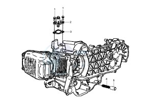 Fly 125 drawing Tensioner - Cam chain