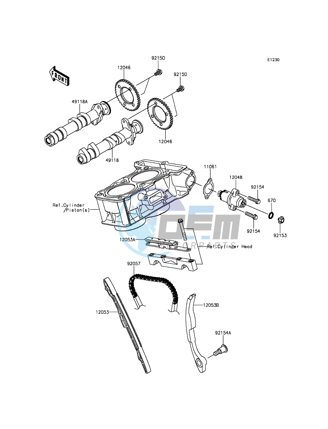 Camshaft(s)/Tensioner