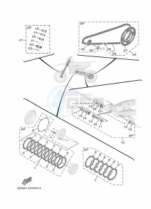 YZ65 (BR8F) drawing MAINTENANCE PARTS KIT