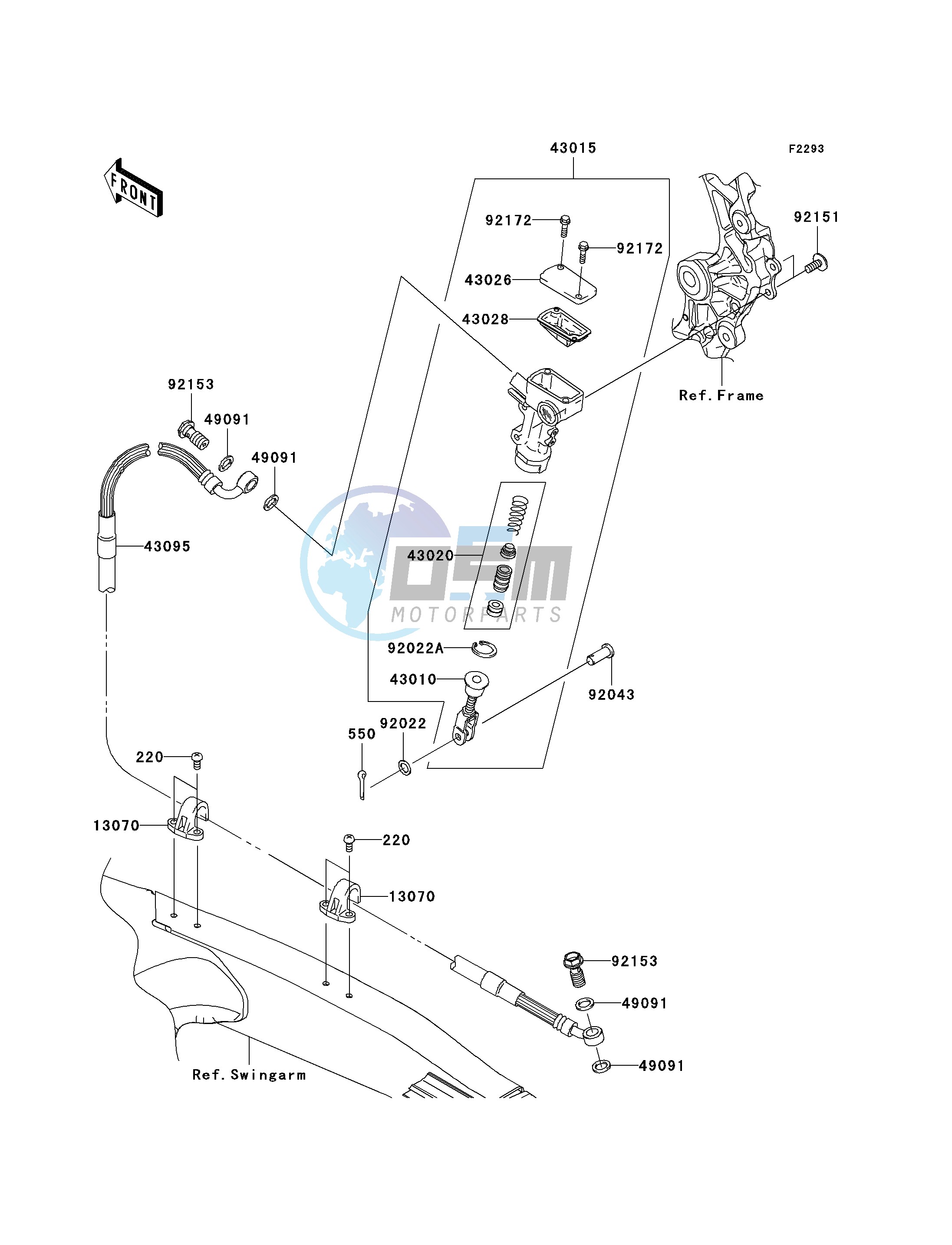 REAR MASTER CYLINDER