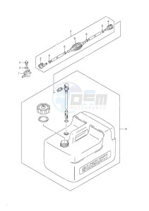 DF 9.9 drawing Fuel Tank