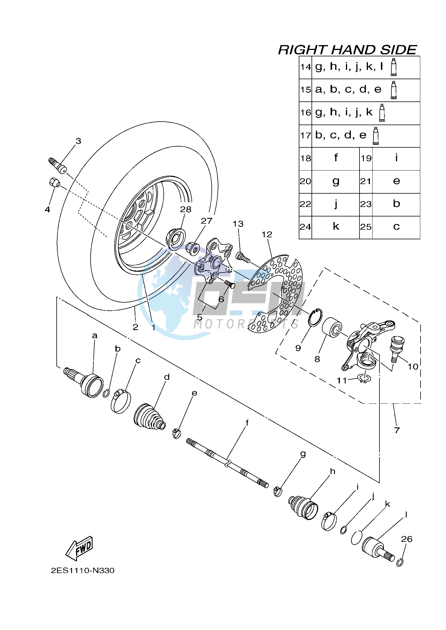 FRONT WHEEL 2