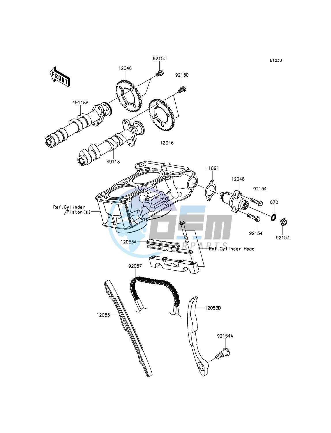 Camshaft(s)/Tensioner