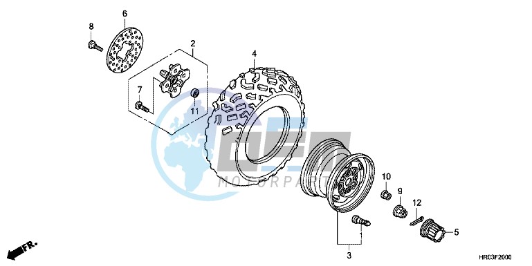 FRONT WHEEL