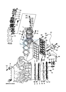 Z200PETOL drawing CYLINDER--CRANKCASE-2