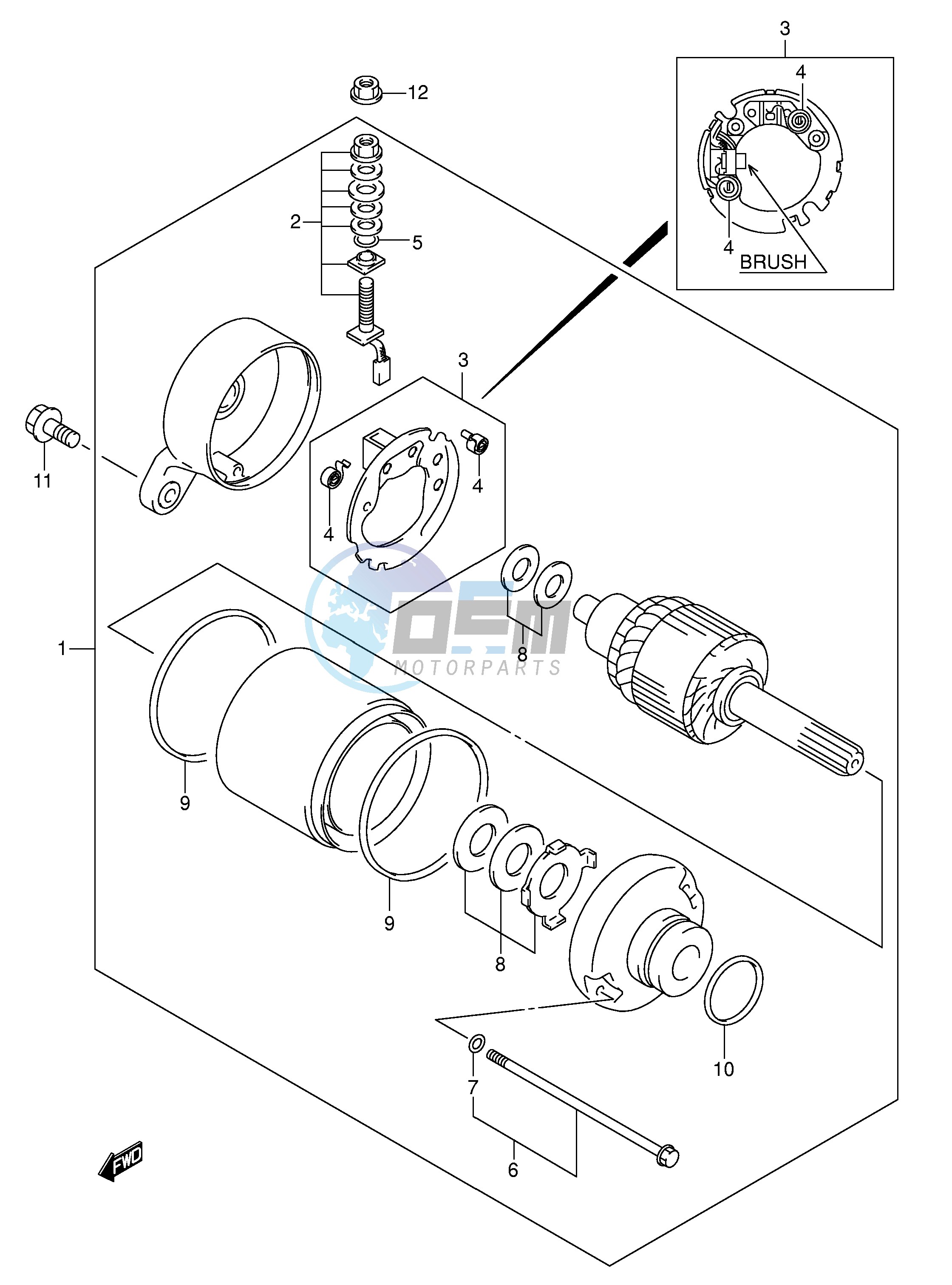 STARTING MOTOR