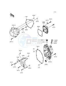 Z800 ZR800CEF UF (UK FA) XX (EU ME A(FRICA) drawing Engine Cover(s)