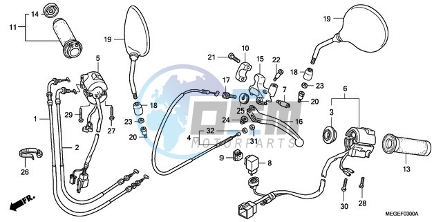 HANDLE SWITCH/CABLE