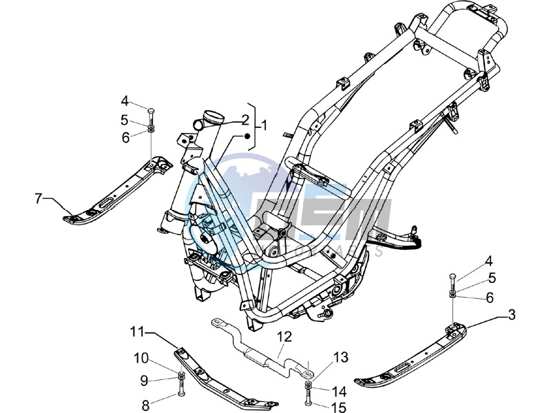 Frame bodywork