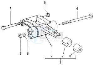 Runner 50 SP drawing Swinging arm