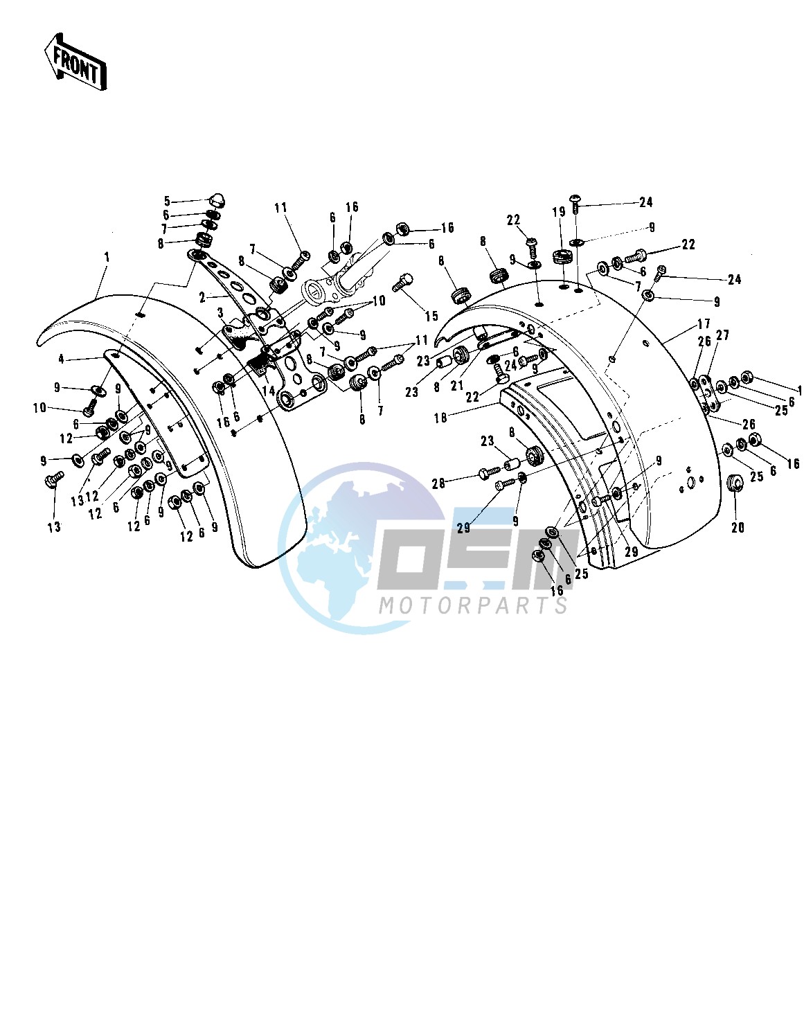 FENDERS -- F8-A- -