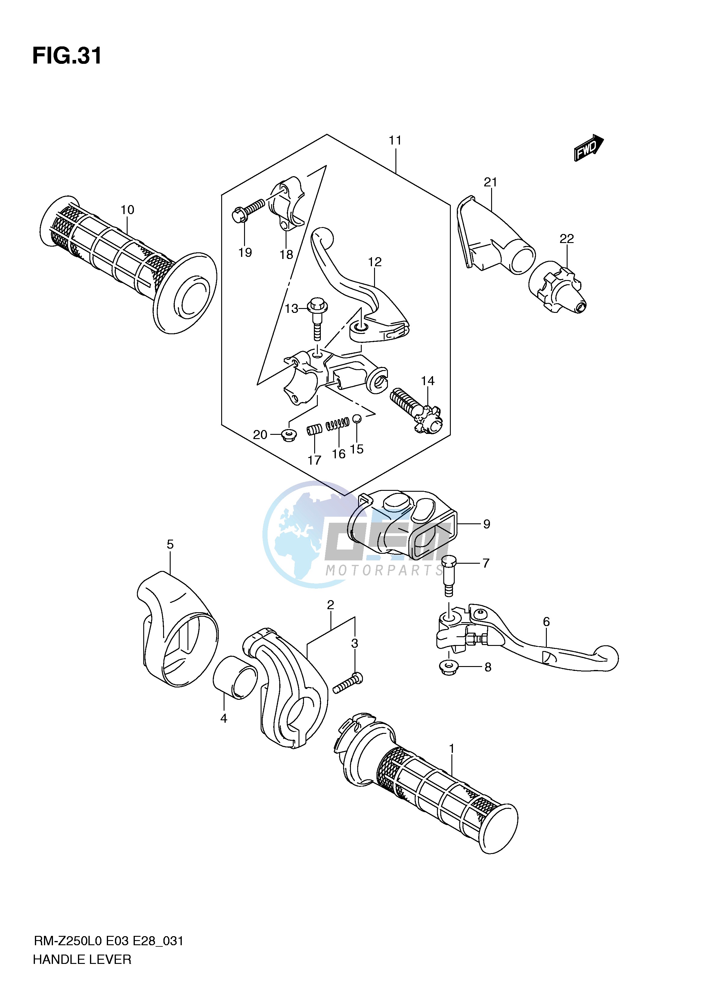 HANDLE LEVER