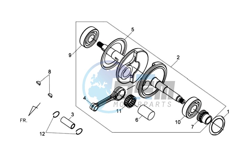 CRANKSHAFT / PISTON / PISTON RING