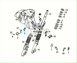 E-FIDDLE (EK4LW1-EU) (M2) drawing STEERING STEM - FRONT CUSHION