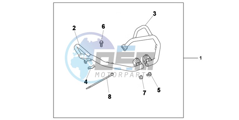 COWL ORNAMENT KIT