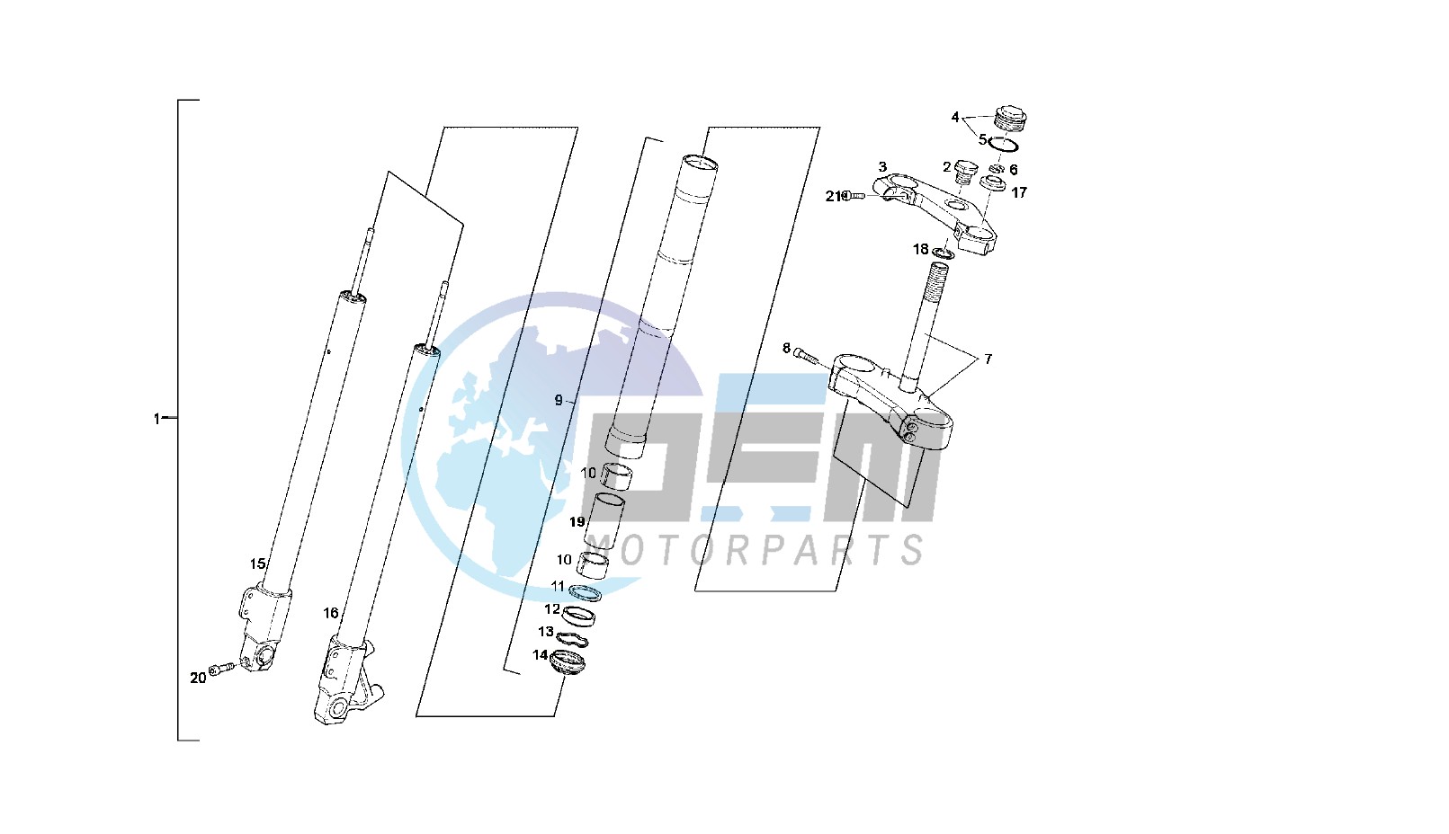 FRONT FORK MARZOCCHI