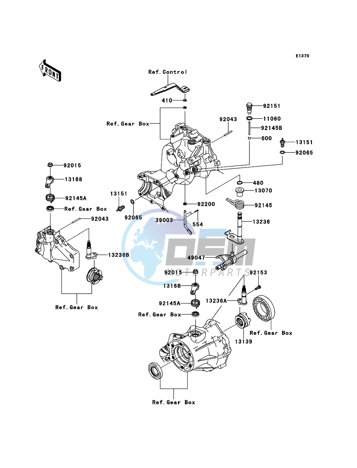 Gear Change Mechanism