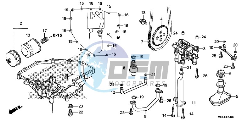 OIL PAN/ OIL PUMP