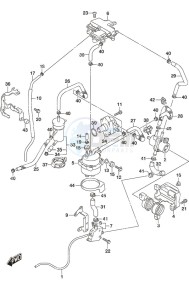 DF 9.9B drawing Fuel Pump