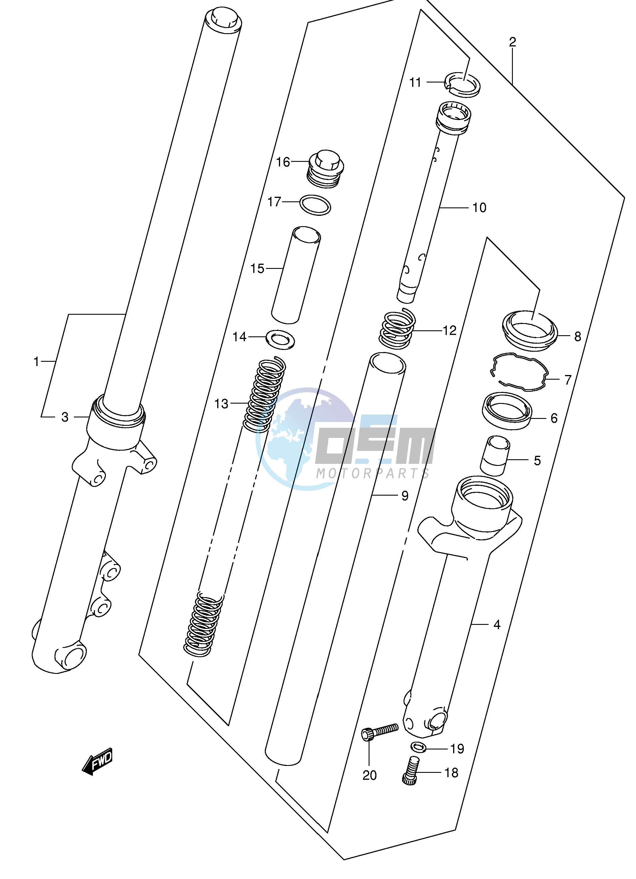 FRONT FORK DAMPER