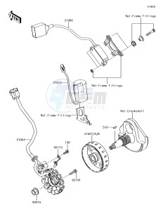 KX450F KX450HJF EU drawing Generator