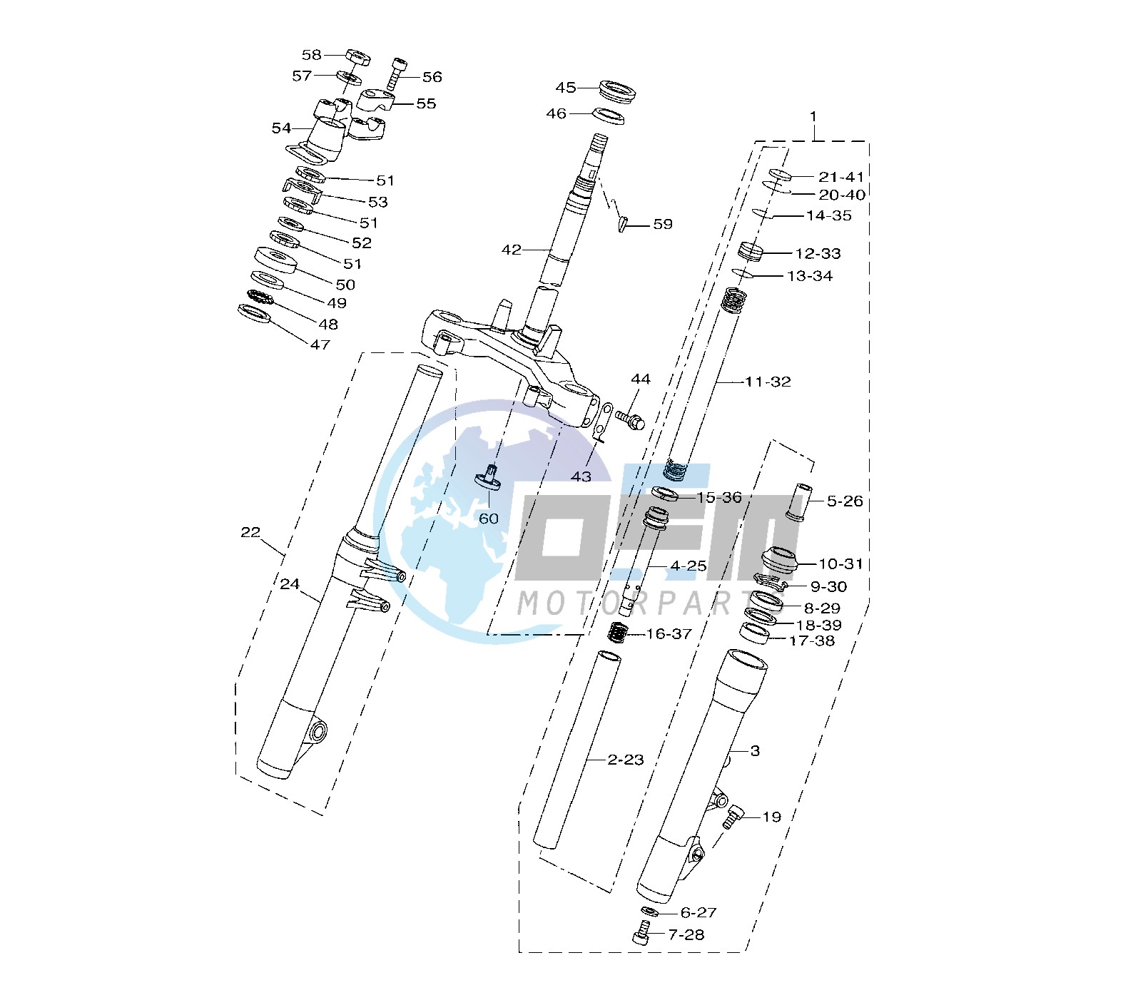 FRONT FORK 5B29